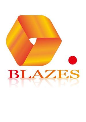 冨島 (hiyokobuta1234)さんのCLUBや飲食の事業を展開する「株式会社BLAZES」のロゴへの提案