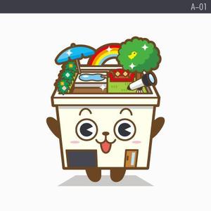 rochas (rochas)さんの屋上つき住宅のキャラクターデザインへの提案