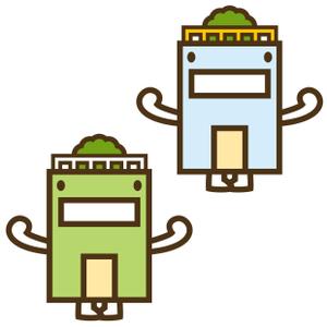 THE_watanabakery (the_watanabakery)さんの屋上つき住宅のキャラクターデザインへの提案