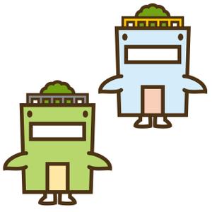 THE_watanabakery (the_watanabakery)さんの屋上つき住宅のキャラクターデザインへの提案