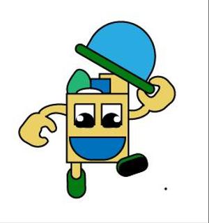 lesartgatesgitanさんの屋上つき住宅のキャラクターデザインへの提案