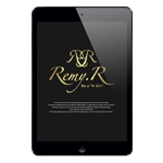 くり (curypapasan)さんのレディースアパレルファッションサイト「Remy.R」のロゴへの提案