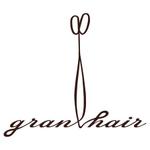 さんの「GRAN　HAIR　or  Gran Hair or  gran hair」のロゴ作成への提案