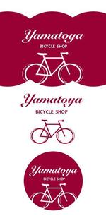 peaceandworks (peaceandworks)さんの自転車販売店「やまとや　又は　YAMATOYA　　　今までの看板はやまとや輪行商会でした。」のロゴ作成への提案