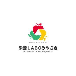 yusa_projectさんのサイトや看板等に使用する「栄養ＬＡＢＯみやざき」のロゴへの提案