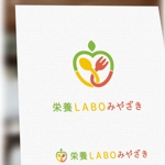 konamaru (konamaru)さんのサイトや看板等に使用する「栄養ＬＡＢＯみやざき」のロゴへの提案