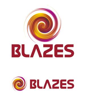 Kworks (kamisetup)さんのCLUBや飲食の事業を展開する「株式会社BLAZES」のロゴへの提案