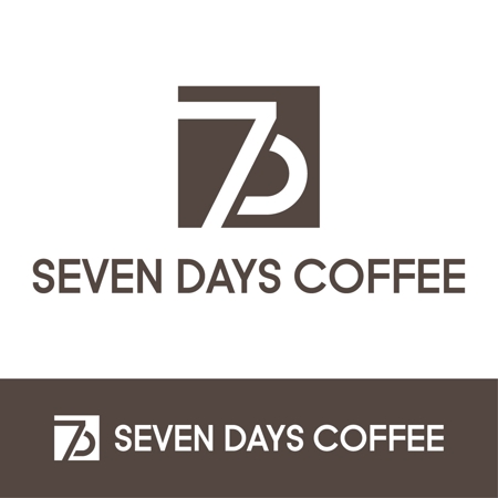 kazubonさんのカフェ「SEVEN DAYS COFFEE」のロゴへの提案