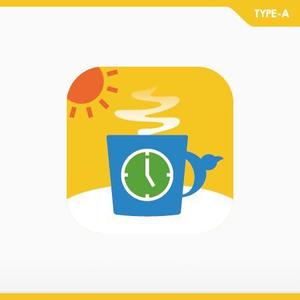 Dripple (Dripple)さんの早朝カフェのiOSアプリアイコン作成への提案