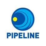 ひらがな (221b_design)さんのサーファーが代表の保険代理店 「PIPELINE Co., Ltd.」のロゴへの提案