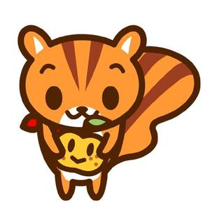 キーウィ (chara-mill)さんのゆるキャラで可愛いリス(全身)への提案