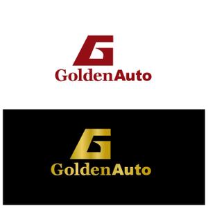 Hagemin (24tara)さんの新車・中古車販売、整備「ゴールデン自動車工業（ゴールデンオート）」のロゴへの提案