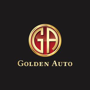 カタチデザイン (katachidesign)さんの新車・中古車販売、整備「ゴールデン自動車工業（ゴールデンオート）」のロゴへの提案