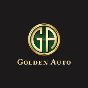 カタチデザイン (katachidesign)さんの新車・中古車販売、整備「ゴールデン自動車工業（ゴールデンオート）」のロゴへの提案