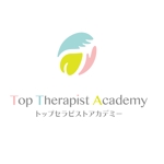 ccpmomo (ccpmomo)さんのセラピストスクールサイト「トップセラピストアカデミー」のロゴへの提案