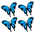 T-designersさんのハートを用いた蝶の大人可愛いロゴマークへの提案