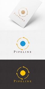 FUTURA (Futura)さんのサーファーが代表の保険代理店 「PIPELINE Co., Ltd.」のロゴへの提案