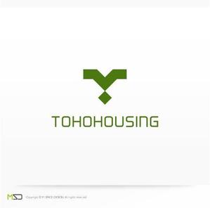 M SPACE DESIGN (m-space)さんの不動産会社「TOHO HOUSING」のロゴへの提案