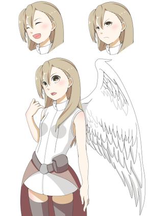 廉志 (dpkwy508)さんのRPGゲームのヒロインキャラクターデザインへの提案
