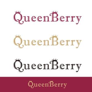 V-T (vz-t)さんのパワーストーンショップ「QueenBerry」のロゴデザインへの提案