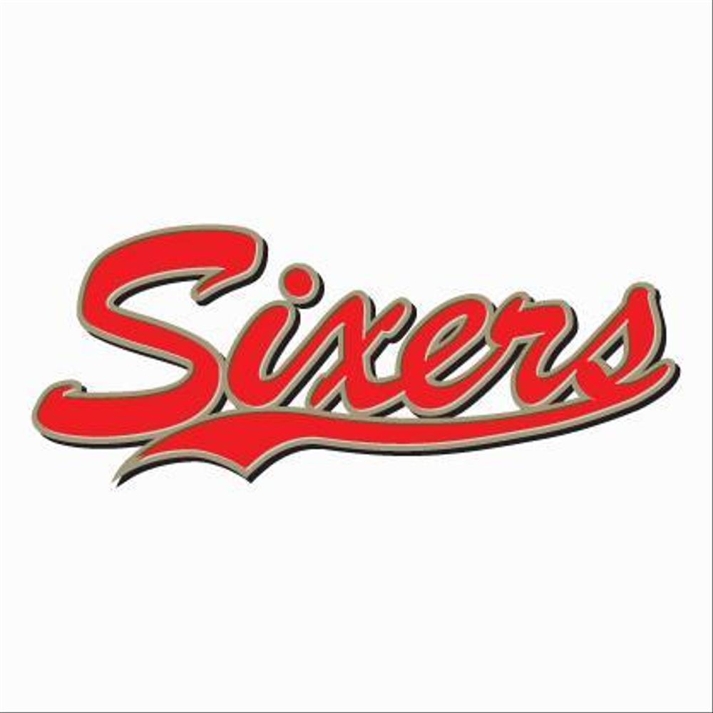 「SIXERS」のロゴ作成（商標登録無）