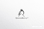 VainStain (VainStain)さんのパワーストーンショップ「QueenBerry」のロゴデザインへの提案