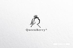 VainStain (VainStain)さんのパワーストーンショップ「QueenBerry」のロゴデザインへの提案
