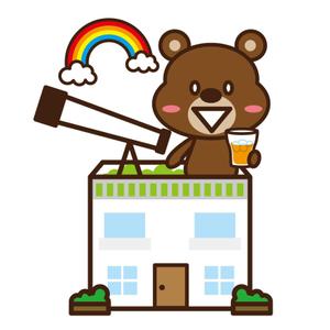 mu_cha (mu_cha)さんの屋上つき住宅のキャラクターデザインへの提案