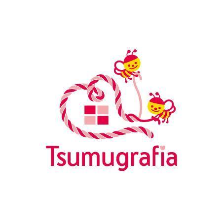 ponchukeさんのスクラップブッキング教室「Tsumugrafia」のロゴへの提案