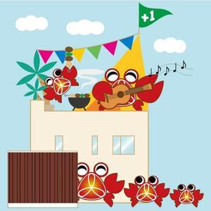 iroitoさんの屋上つき住宅のキャラクターデザインへの提案