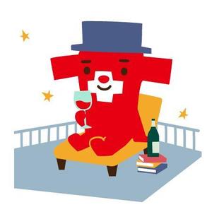 KG design (bassett)さんの屋上つき住宅のキャラクターデザインへの提案