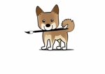 イッツ (ichitu)さんのカワイイ柴犬のキャラクターお願いしますへの提案
