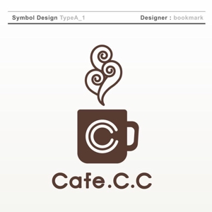 bookmarkさんのカフェのロゴへの提案