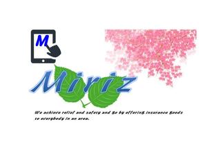 あつし (atsu-kawabata)さんの保険代理店「Miriz（みらいず）」のロゴへの提案