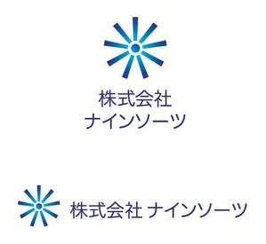 さんの「株式会社　ナインソーツ（Nine Thoughts＝九思）」のロゴ作成への提案