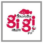 saiga 005 (saiga005)さんのワインバー　「魚フレンチ＆BAR　gigi」のロゴへの提案