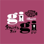saiga 005 (saiga005)さんのワインバー　「魚フレンチ＆BAR　gigi」のロゴへの提案