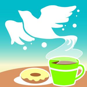 DAMIA ()さんの早朝カフェのiOSアプリアイコン作成への提案