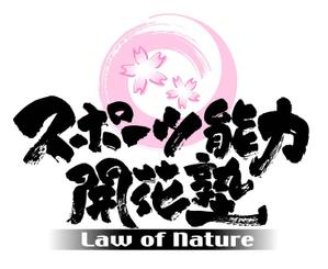 saiga 005 (saiga005)さんの「スポーツ能力開花塾　Law of Nature」のロゴ作成への提案