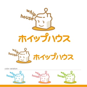 KODO (KODO)さんの注文住宅ブランド「ホイップハウス」のロゴへの提案