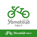 ＊ sa_akutsu ＊ (sa_akutsu)さんの自転車販売店「やまとや　又は　YAMATOYA　　　今までの看板はやまとや輪行商会でした。」のロゴ作成への提案