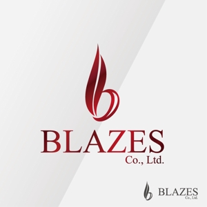 SHIBA5 (GO1980)さんのCLUBや飲食の事業を展開する「株式会社BLAZES」のロゴへの提案