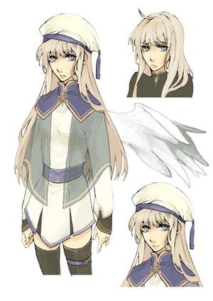 さんのRPGゲームのヒロインキャラクターデザインへの提案