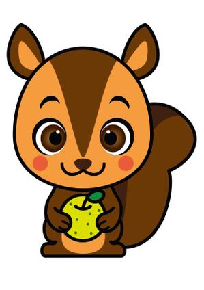 poco (poco_design)さんのゆるキャラで可愛いリス(全身)への提案