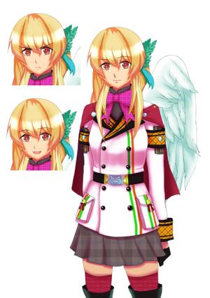 左馬　葉 (potiki)さんのRPGゲームのヒロインキャラクターデザインへの提案