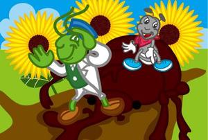 iknow (inoue_mistue)さんの暑中ハガキのイラストへの提案