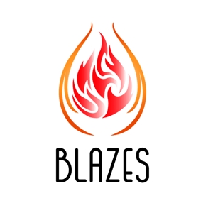 マロン (millefiore)さんのCLUBや飲食の事業を展開する「株式会社BLAZES」のロゴへの提案
