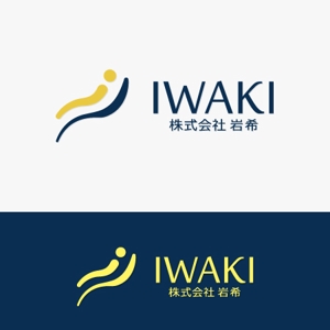 eiasky (skyktm)さんの介護事業と飲食事業「株式会社岩希」のロゴへの提案
