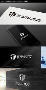 Thunder Gate design (kinryuzan)さんの不動産賃貸業「有限会社ツルオカ」のロゴへの提案