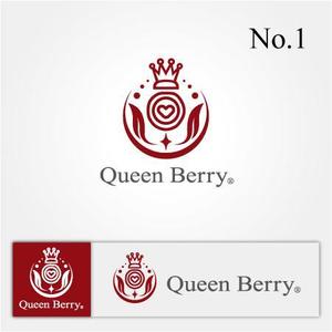 drkigawa (drkigawa)さんのパワーストーンショップ「QueenBerry」のロゴデザインへの提案